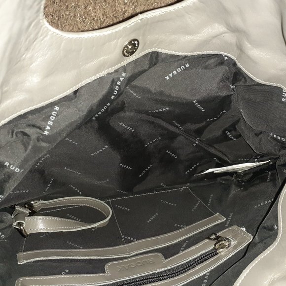 RUDSAK-Foldover-Ruched-Clutch - Picture 7 of 8